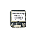 Bainianxing GPS module with barcode on a white background